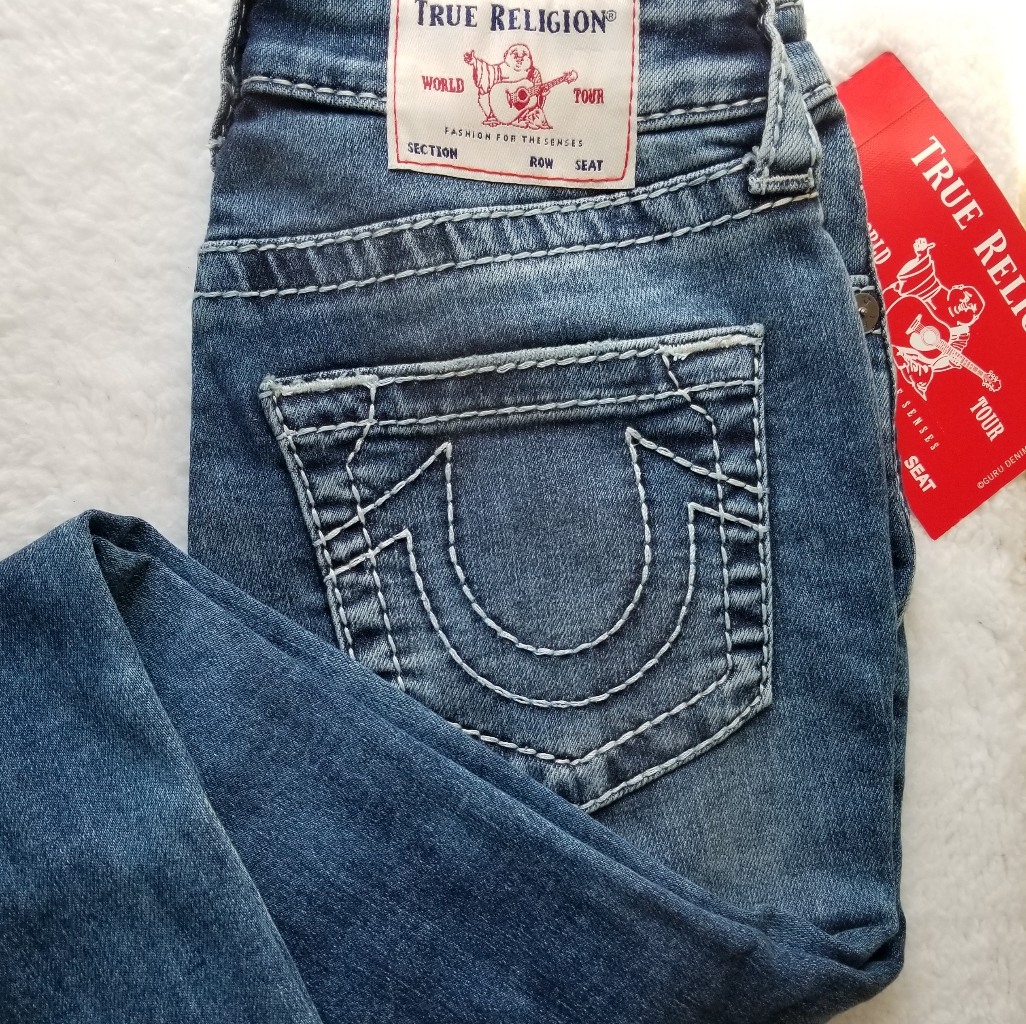 True Religion - Jennie High Rise Big T Jean